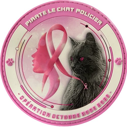 Lancement de l’opération Octobre rose.
Tous les bénéfices de la vente de mon écusson seront reversés à <a href="/institut_curie/">Institut Curie</a> .
Dispo à l’adresse : helloasso.com/associations/l… 
#octobrerose