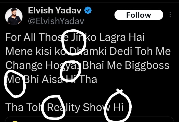 elviya_lover's tweet photo. TIME TO TIME ELVISH IS ALSO GIVING HINTS:
"JIYA MERE HAI" #Elviya

STILL SOME FAKE FANDOM CAN'T UNDERSTAND 🙂
#Abhiya #Elvisha #abhisha https://t.co/1KereU5BnY