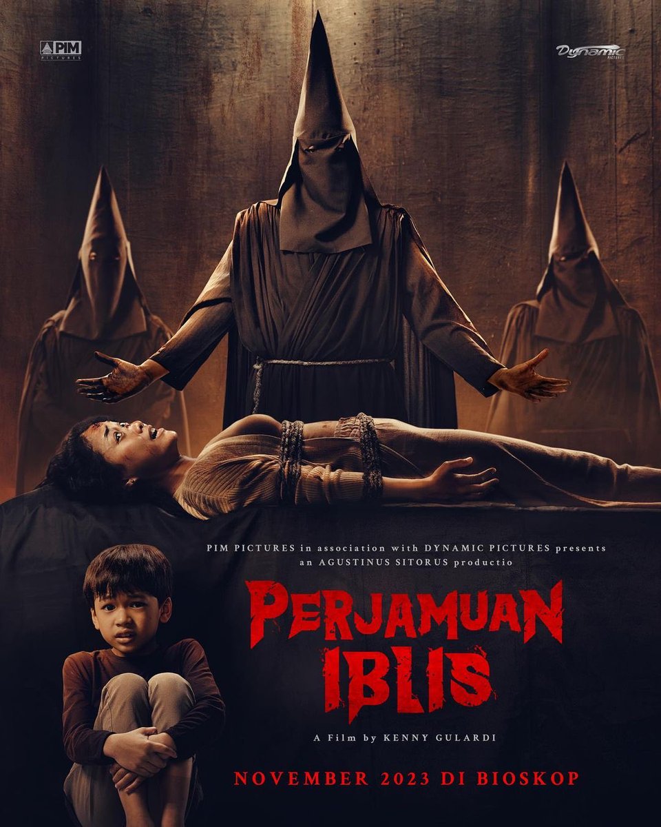 Guess it's safe to say that Putri Ayudya is the reigning queen of Indonesian horror films nowadays ‼️

Teaser poster untuk film horor baru Ms. Ayudya, #PerjamuanIblis 💀