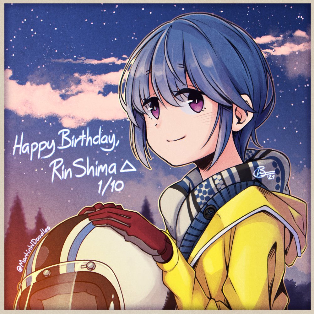 Good morning!! Thank you so much for all the Retweets and Likes! I wasn't expecting it to be so well received! 😊💖✨

It's now 1/10 in the rest of the world so here's a history of my past Rin birthday fan art. 💙💙
#志摩リン誕生祭2023 #志摩リン生誕祭2023
#ゆるキャンΔ #ゆるキャン 