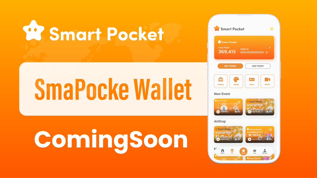 smapocke's tweet image. Smapoke will be released this month!

Earn a point start dash right now 🌟

premint.xyz/smapockewallet