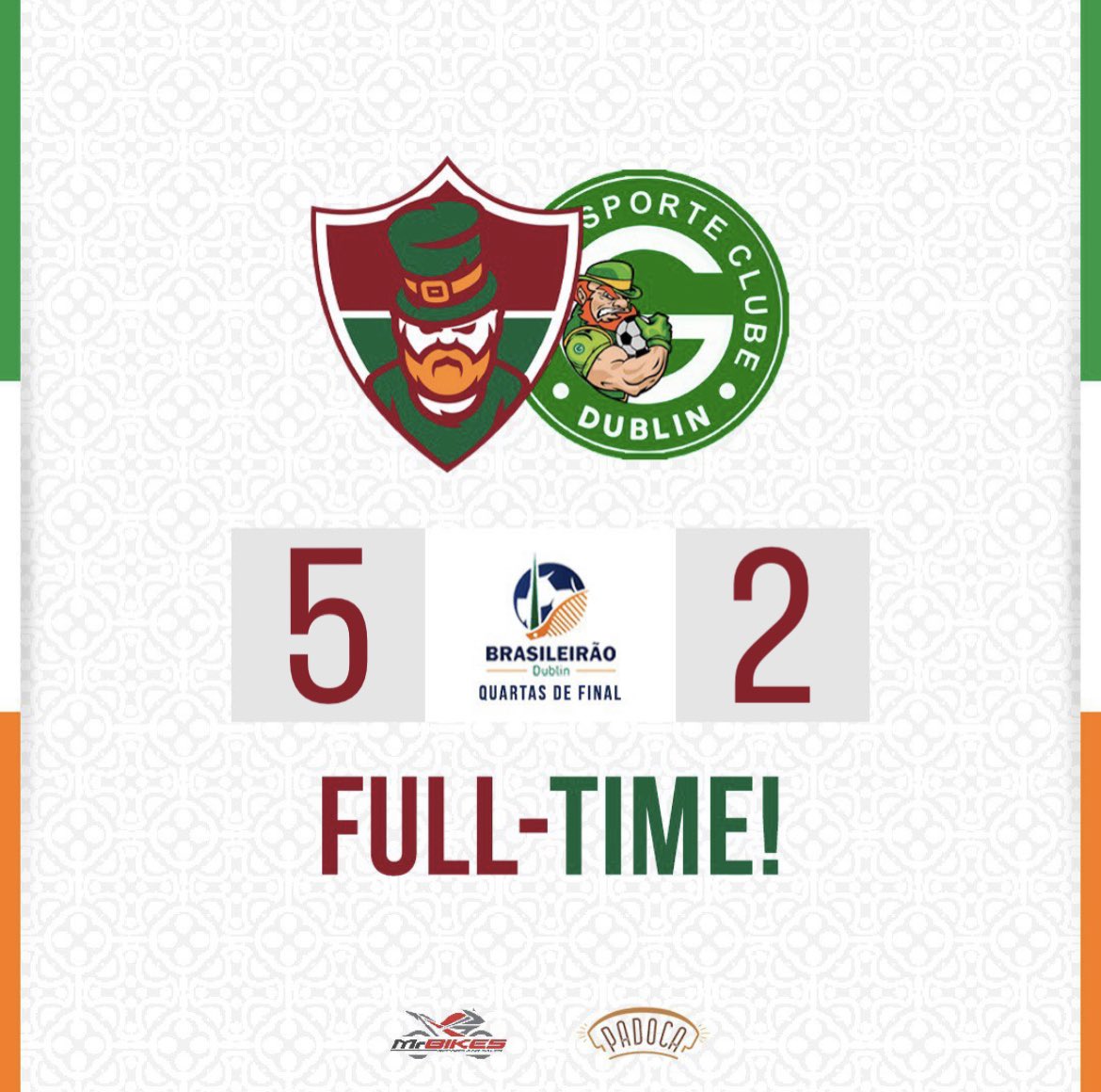FluDublin's tweet photo. ESTAMOS NA SEMIFINAL !! 🇭🇺🇭🇺

Gols:
⚽️⚽️⚽️⚽️ Gabi
⚽️ Gabinho

Aguardamos agora a definicão do adversário para a próxima fase da competição. 

Vamos Fluminense.. Vamos FluDublin !! 🇭🇺🇮🇪 https://t.co/jGnW78Xip1