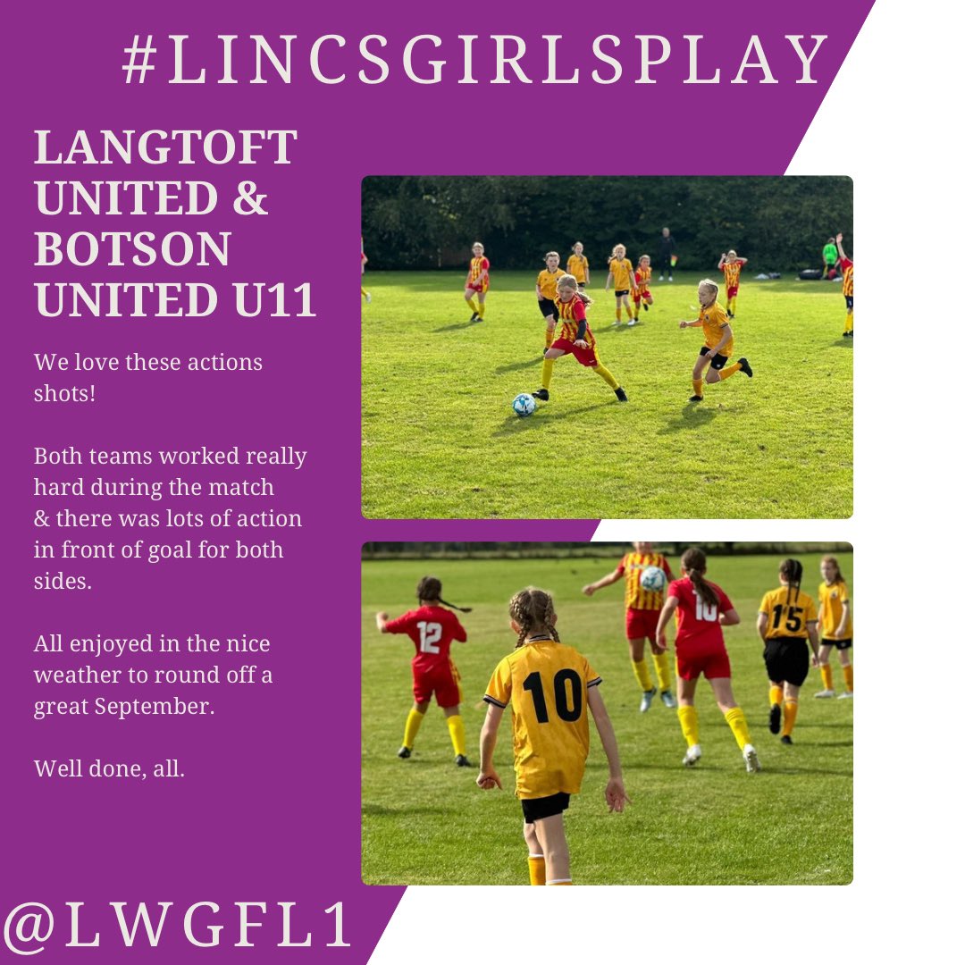 #LINCSGIRLSPLAY
<a href="/GirlsValkyries/">Langtoft United Valkyries Girls Football Club</a> 
<a href="/BUCFC/">BUCFC</a>