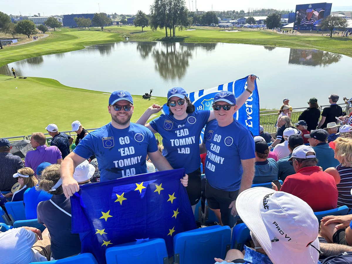 Go ‘ead Tommy Lad!! <a href="/TommyFleetwood1/">Tommy Fleetwood</a> 
#RyderCup #Everton #TeamEurope