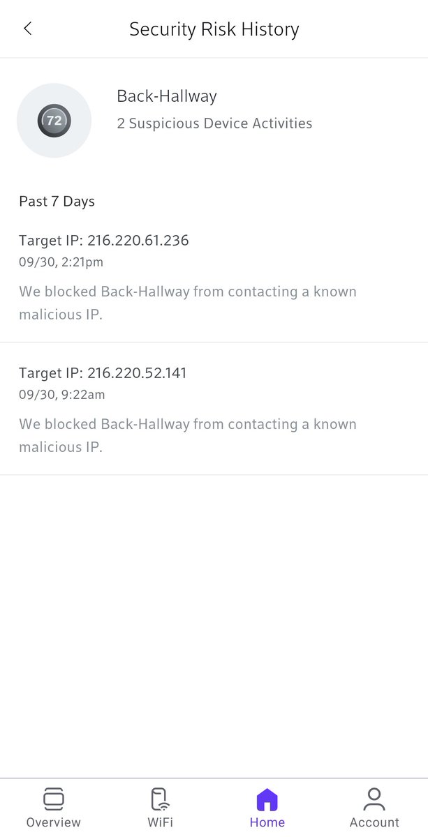 aiotechnv's tweet photo. @CoxHelp Not a malicious IP, and there's no option to "Allow access" https://t.co/Kuatz786V1