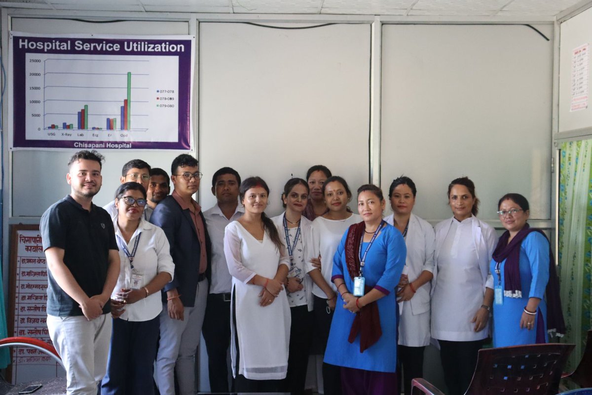 foundation_cg's tweet photo. Initiation of Hospital Waste Management. @chisapanihospital
Chaudhary Foundation organized 2 days of soft skill training for the hospital team regarding the waste management system of the Hospital.
#chaudharyfoundation #cgcorpglobal #chisapanihospital #softskilltraining https://t.co/YBvWWXrQcq