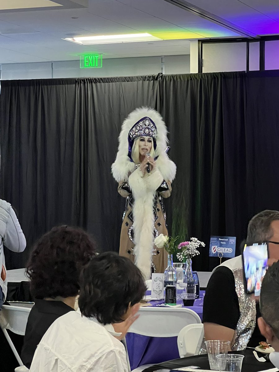 So much fun representing <a href="/MiraCosta/">MiraCosta College</a> at the North County LGBTQ Resource Center Annual Gala. <a href="/jairodriguez/">Elvis jair Dominguez</a>, @ChadMichaels1, JLau, and many more performers were FABULOUS! 🏳️‍🌈🏳️‍⚧️🦄 #SocialJustice