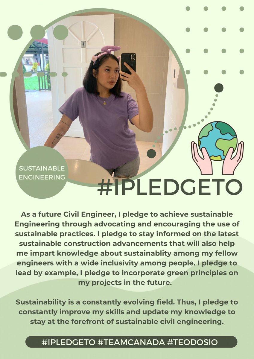WendylleT93745's tweet photo. #IPledgeTo #TeamCanada #Teodosio https://t.co/FkFpaspkqr