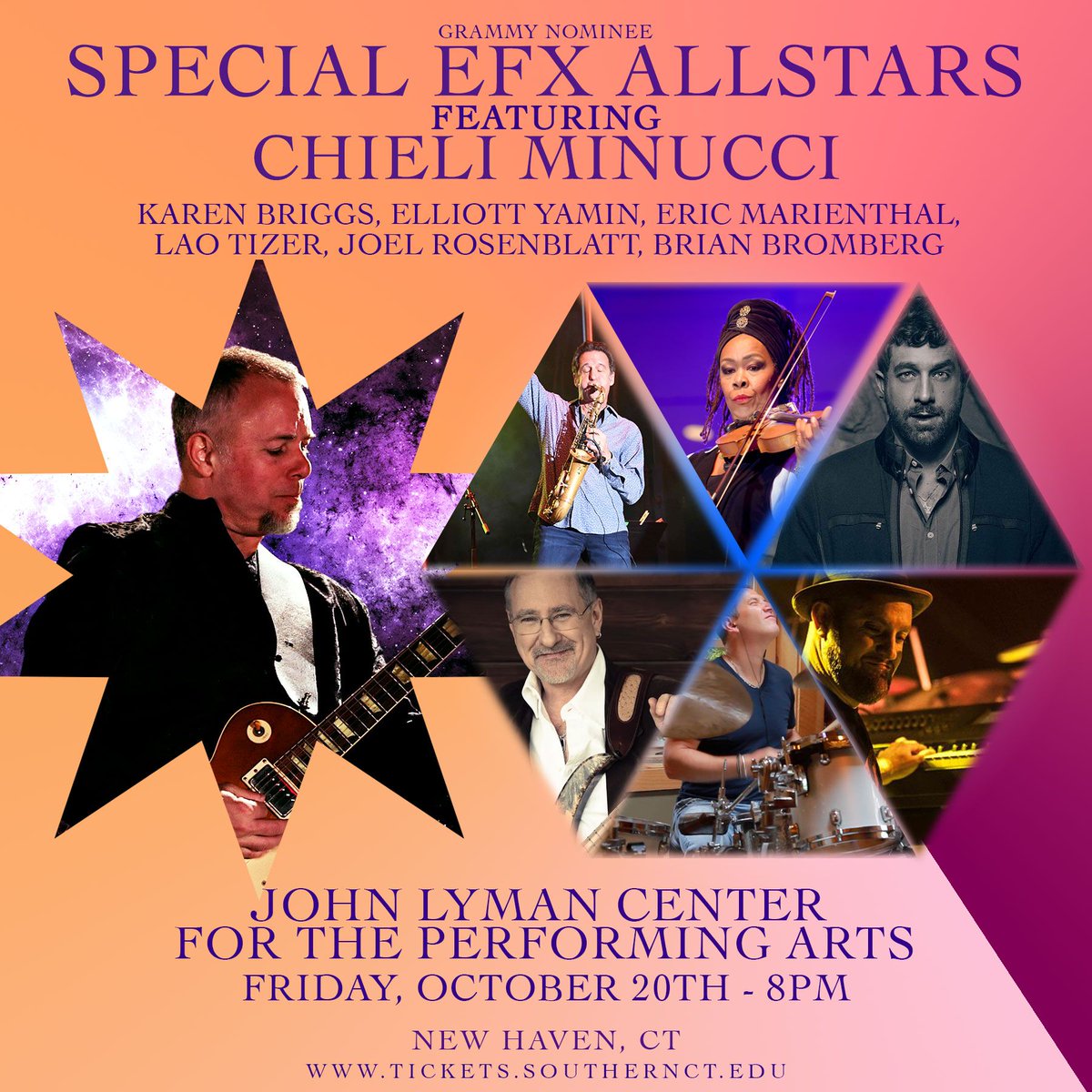 If you happen to be near New Haven on October 20, come check out this great band!