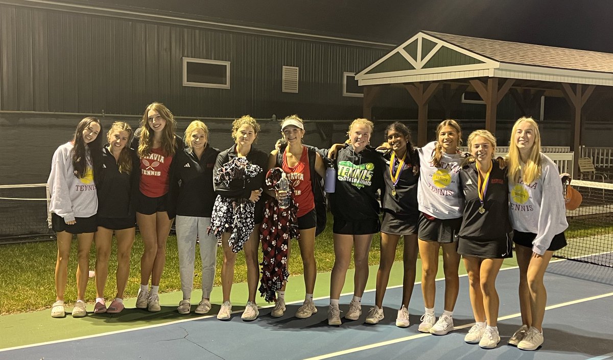 bataviagrlstnns's tweet photo. The Bulldogs finish an up and down, busy week of tennis with a strong showing at the Bloomington Invite. 

Sa 9/23   1st of 8 @ Jacobs Invite
Mo 9/25  L vs Wheaton N
Tu 9/26.  W vs STCE
We 9/27  W vs Geneva
Th 9/28  L vs Wheaton South
Fr/Sa 9/29-30. 3rd of 15 @ Bloomington https://t.co/JK3yBjXtVG