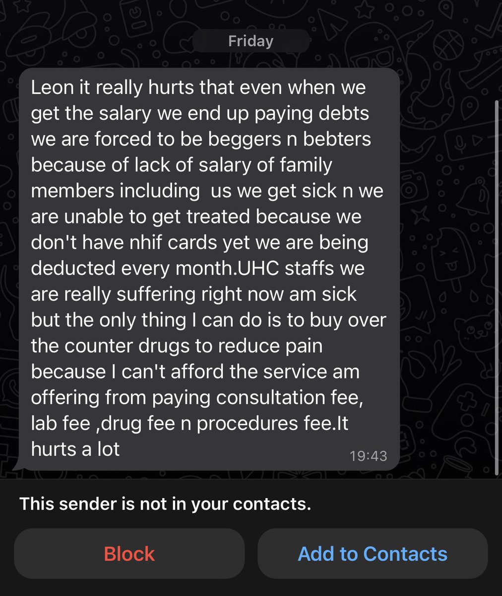 LeonLidigu's tweet photo. As you go to church pls pray for the Kenyan health workers @MOH_Kenya employed to fight COVID under UHC ,hasn’t paid for 5 months , used them &amp; wants to fire by May 2024. MoH told me they had a deal with Counties to absorb them but Counties refused  @AnneWaiguru @Nakhumicha_S .😩 https://t.co/0IWBRrQRCQ