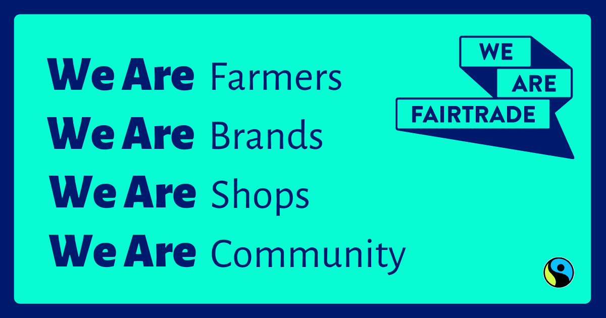 WpgFairTrade's tweet photo. Today kicks off Fairtrade Month!

Everyone counts when building a fairer world - you, us, farmers and workers. Together #WeAreFairtrade https://t.co/RAJnqXIdqI