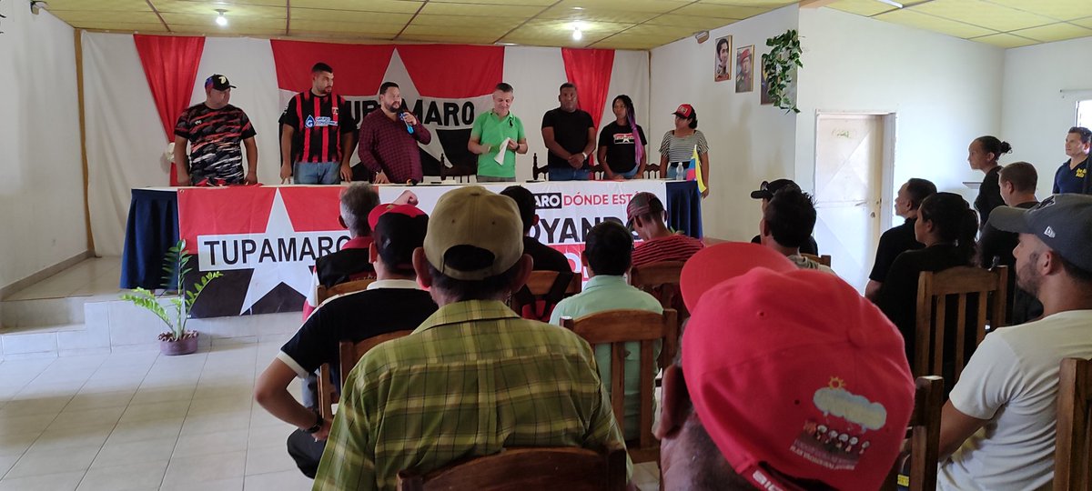 tupa_tv's tweet photo. Nuestro accionar debe fundamentarse en el crecimiento de nuestra organización y esencialmente en desarrollar las bases de nuestro partido.

Secretariado Regional Ampliado Estado Delta Amacuro. 

#FiTelVen2023 @NicolasMaduro @TupamaroMRT @WBenavides_MRT https://t.co/B99SRSs5o7