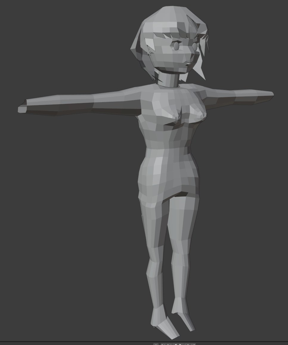 NumakieS's tweet image. I felt like picking up Blender... It... doesn't look terrible!
I had no real source in mind. Just wanted to grind out some sort of method of modeling from scratch, and get used to using the tool.