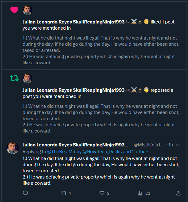 Novatech_Decks's tweet photo. @MistNinjaJulian @TheRealMibby @The_Canman1984 @dickmasterson This idiot does this too all of his own tweets and it's sad. https://t.co/QmFA5BYRTG