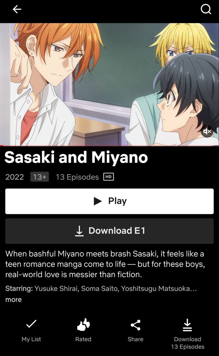 hourlysasamiya's tweet image. REMINDER THAT BOTH SASAMIYA ANIME AND MOVIE ARE NOW OUT ON NETFLIX ‼️‼️