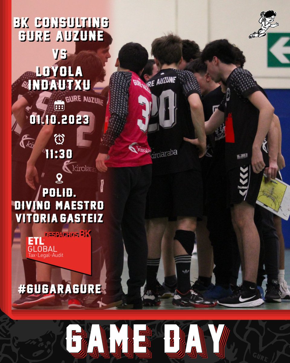 BalonmanoGure's tweet photo. Debut en liga del BK CONSULTING GURE AUZUNE hoy a las 11:30 en Divino Maestro
.
#gugaragure #somosequipodebarrio #balonmanoalavés #balonmano #aupagure #handball #eskubaloia #eskubaloiagasteiz #vitoria #alava #balonmanovitoria #gure #iparcom #bkconsulting #kirolaraba #garalbidebar https://t.co/OQRzczQOna