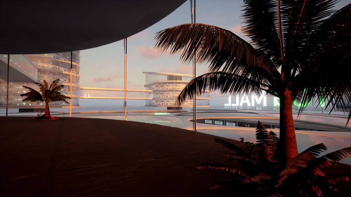 Futuristic design feels. Do you like the look of these plants inside the mall? 

Experience a new world - one full of exciting adventures and beginnings.