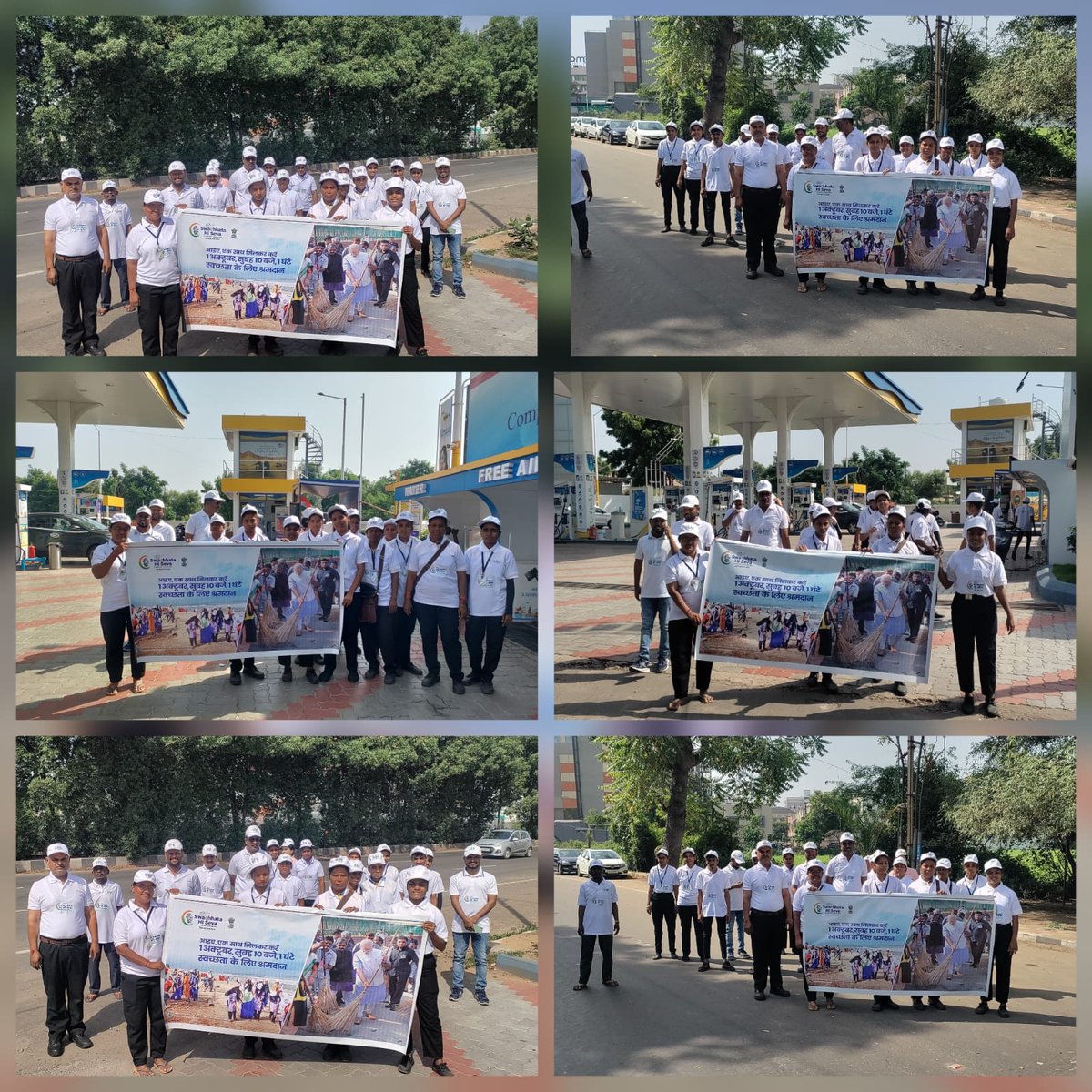 Swachhta hi Seva hai!!! Am awareness rally has been carried out by Vadodara Retail Territory team. Ek October ko ek ghanta shramdaan! 
#SHS2023 #BPCL