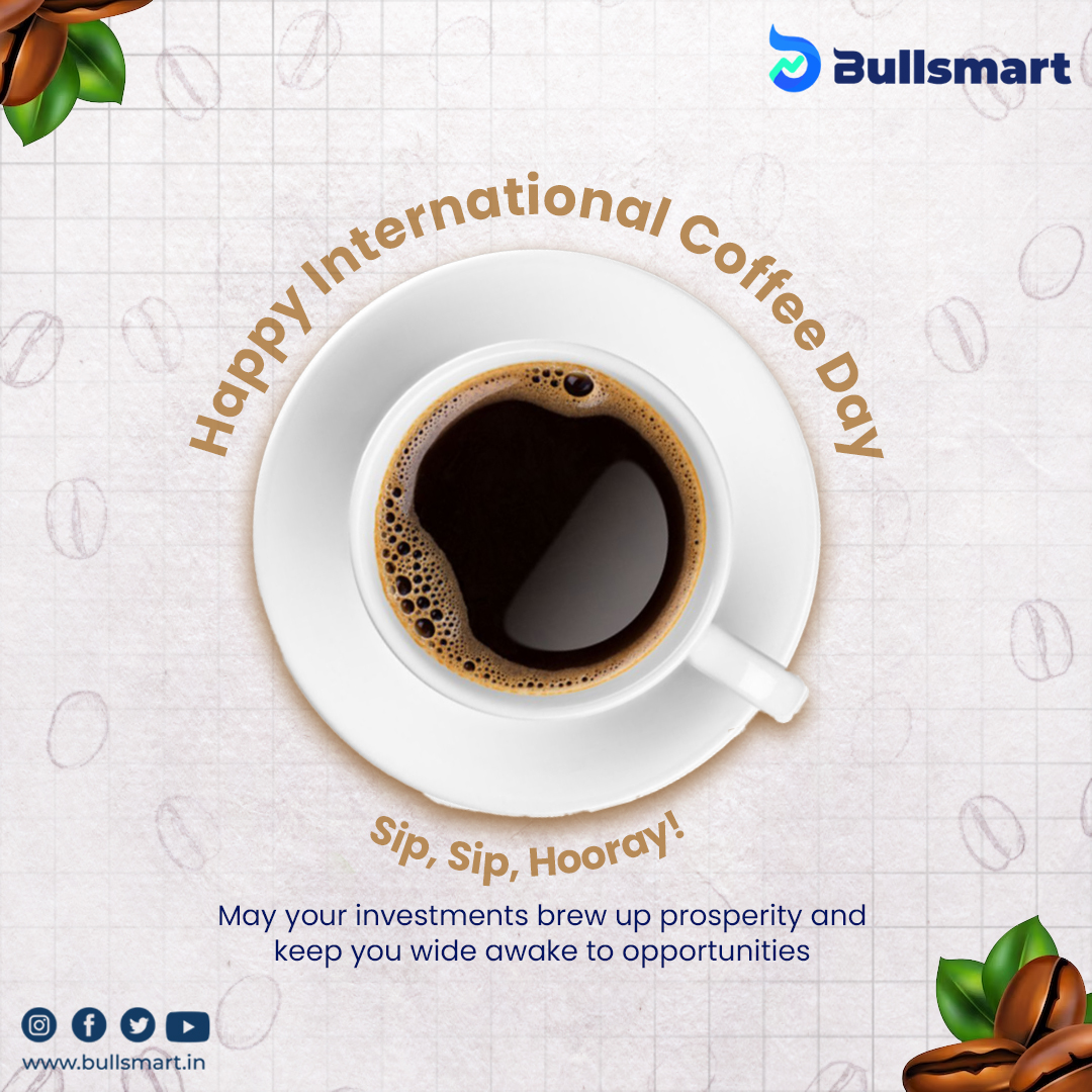 Bullsmartapp's tweet image. Wishing all coffee lovers around the world a very Happy International Coffee Day!☕🤎

#india #bullsmart #coffee #cafe #coffeelovers #coffeeislove #SIP