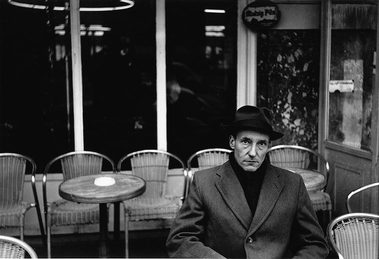 William Burroughs at the Beat Hotel in Paris. Rare as Naked Lunch.