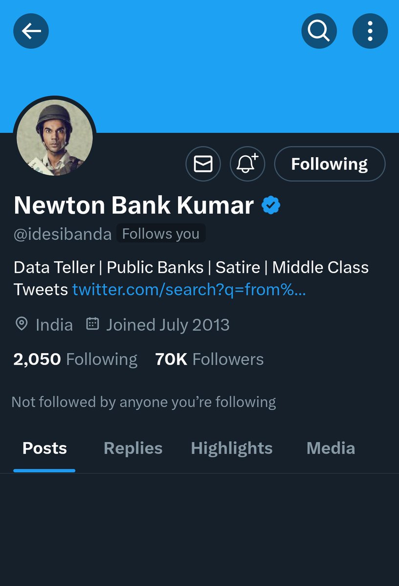 alashshukla's tweet photo. This should not happen @X.

He hasnt abused or trolled anyone but instead wrote the harsh truth about SBI.

You cant just snatch freedom of speech. @idesibanda tweeted nothing wrong. 

#RestoreNewton https://t.co/Ot5cnZ1dNa