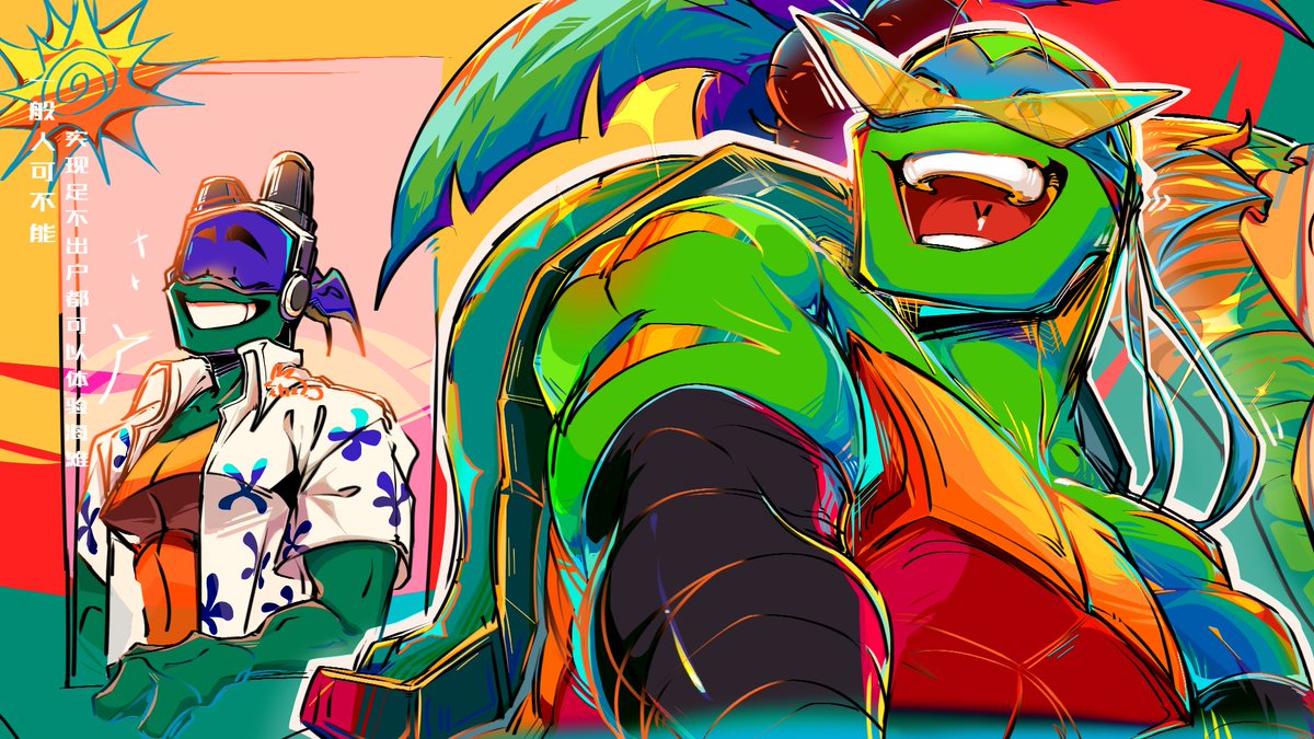 huazix6's tweet photo. One of the activities
【4.🐢🏖️】
#SaveRiseoftheTMNT #TMNT   
#tmntleo  #tmnt2018 https://t.co/QBHkKkghFJ