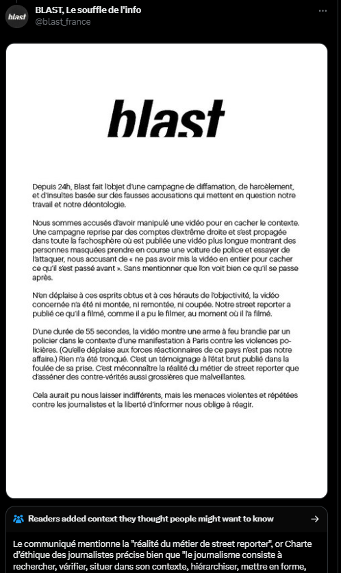 cohaerentiat's tweet photo. Salut @salomesaque @UsulduFutur @Ostpolitik
Y a votre patron qui se fait choper à tenter de licencier un syndicaliste (entre autres), à désinformer et à faire sa promo chez Front Pop, le tout en un an.
Vous d'habitude si prompts à lutter contre les saloperies du patronat, à... https://t.co/Cf67aNG1YZ