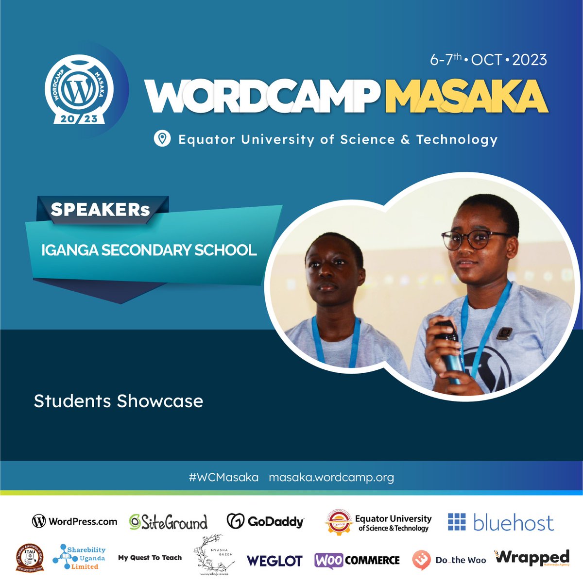 Who wouldn't want to see their children shine brightly? 🌟 Iganga Girls, Praise, and Shebah are true inspirations! Thanks to @Ny_The_Creator for supporting these girls to attend WordCamp Masaka 2023. #WCMasaka #WomenInTech #Inclusion #Diversity #GirlsInTech #WordPress