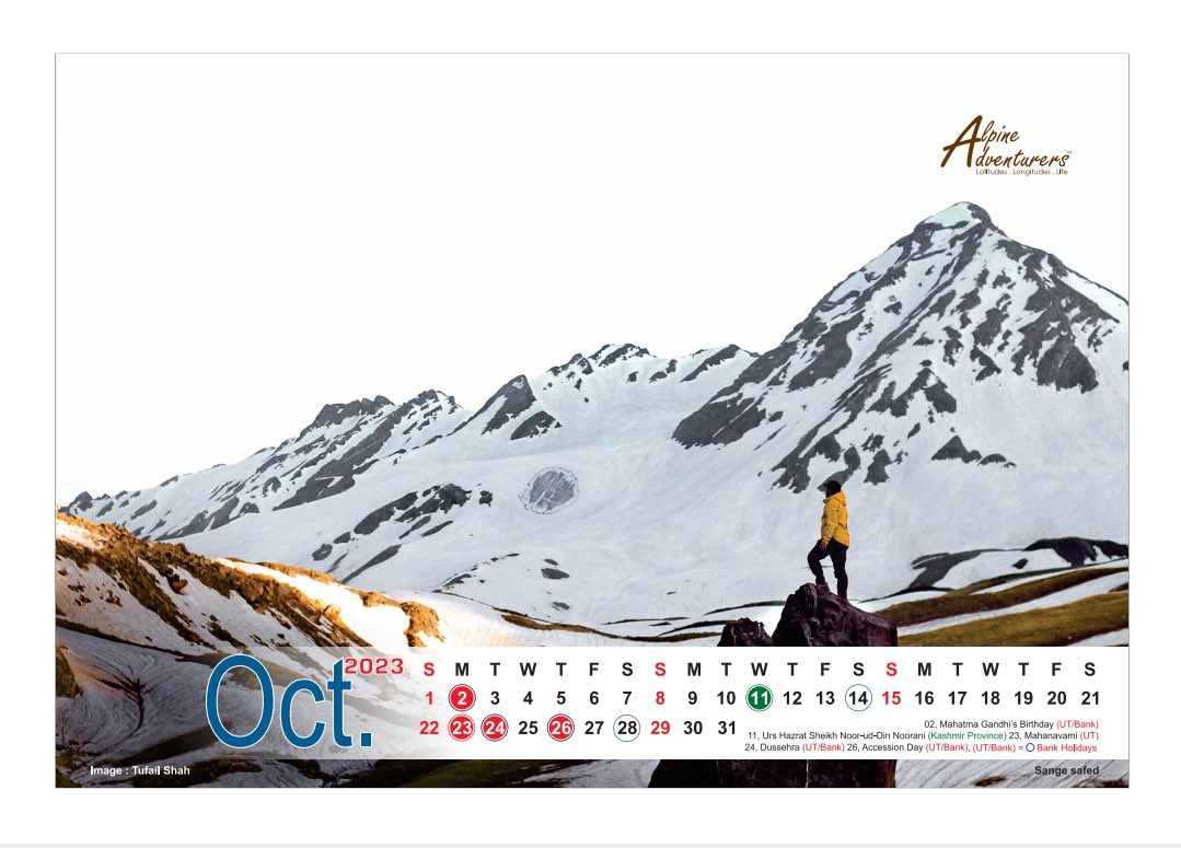 AlpineAdv's tweet photo. October month in our Calendar.
(Sangsafeed is a picturesque spot en route to Magroo Sar Lake in Pir Panjal range. The stream of Sangsafeed forms Chaskin Nar and then falls into the Dudhnag River.Sangsafeed in district Budgam, can be approached either from Yousmarg or Doodhpathri https://t.co/b3oFiWnJYa