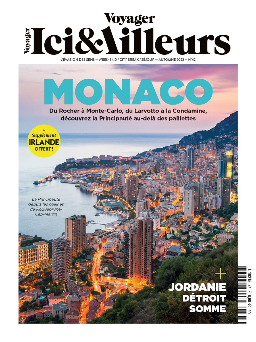 VIEA nº42 est en kiosques!!! 
-
La Jordanie est en couv’ nationale, et Monaco fait la couverture de tous nos exemplaires diffusés dans la région PACA. 
-
Bonne lecture!!🤓🌍
#Voyage #Jordanie #Monaco #Detroit #Somme #Irlande #Presse #Reportage
