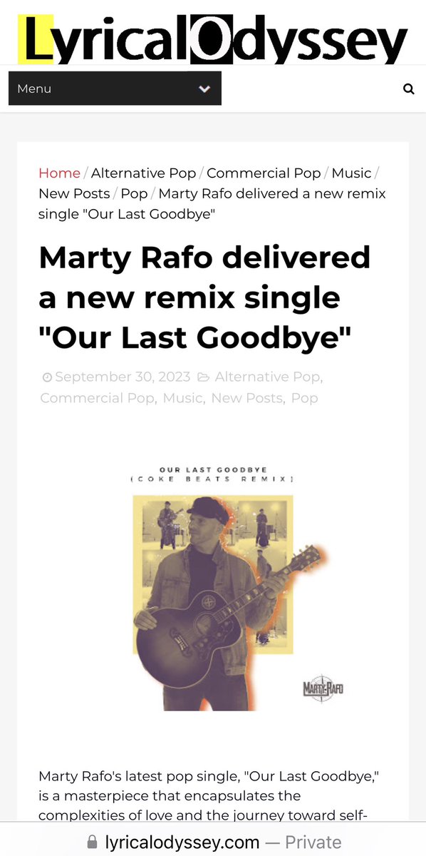 cokebeat's tweet photo. @LyricalOdyseey thank you for the review 🙏

👉 https://t.co/pw3LhyVTr1

@martyrafo @GoodSeedPR https://t.co/vE8I2H8fcc