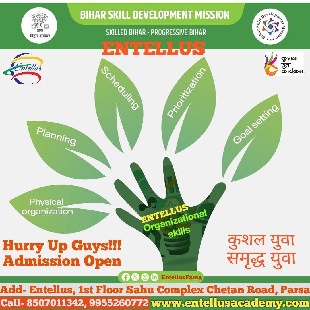 Entellusparsa's tweet photo. Embark on a transformative journey to achieve your digital life goals with our KYP courses.
Elevate your skills, conquer challenges, and sculpt your path to success with Kushal Yuva Karyakram.
#bsdm #KYP #AdmissionOpenoct2023
#FreeRegistrationOpen @EntellusAcademy https://t.co/ofyYIWuDaC