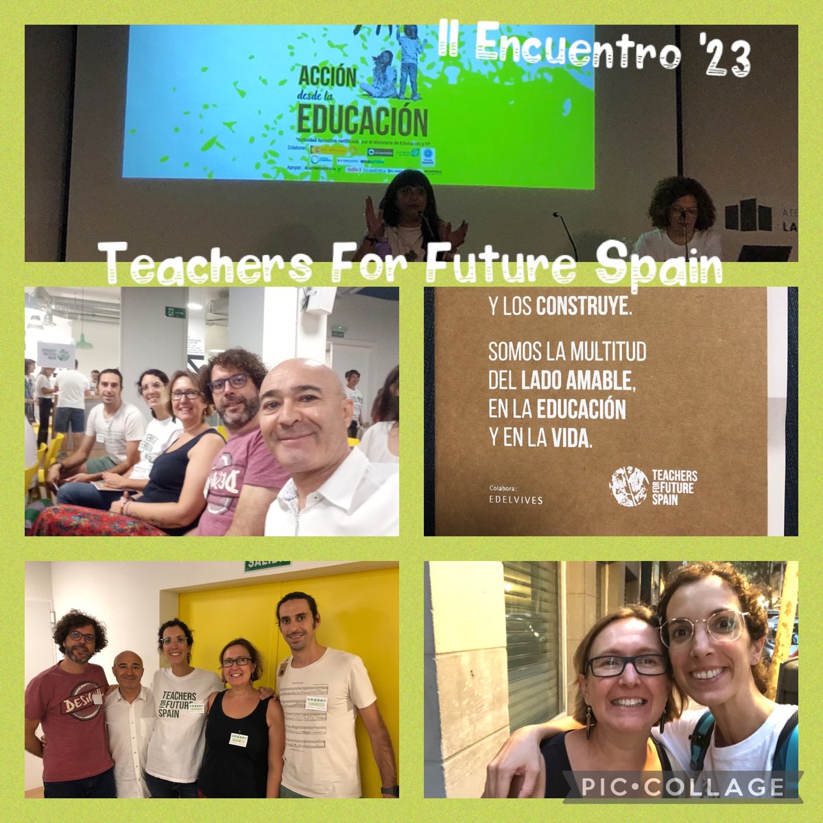 mestraharo's tweet photo. @future_spain #acciónenlaeducación # teachersforfuturespain #segundoencuentro https://t.co/XEQkiJNiEE