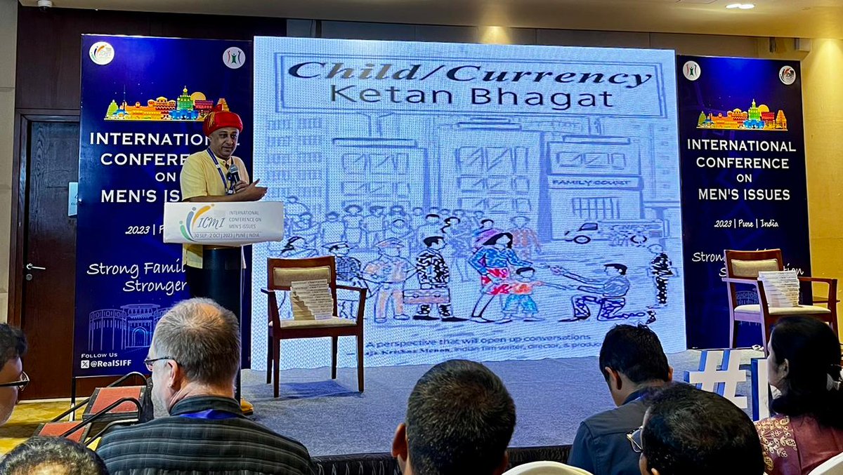 Taby by Ketan Bhagat : Child / Currency during icmi 23 conference in Pune #ICMI23 #MenToo <a href="/realsiff/">SIFF - Save Indian Family Foundation</a>