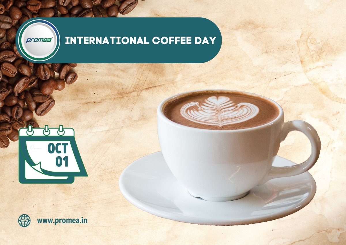 promealtd's tweet photo. ☕🌍 @promealtd raises a mug to celebrate #InternationalCoffeeDay! Sip, savor, and share the love for this beloved brew. Let's appreciate the camaraderie and energy coffee brings to our lives! ☕❤️
#Promea #CoffeeDay #JavaJoy #CaffeineCheers 🎉 https://t.co/npX7q6pcov