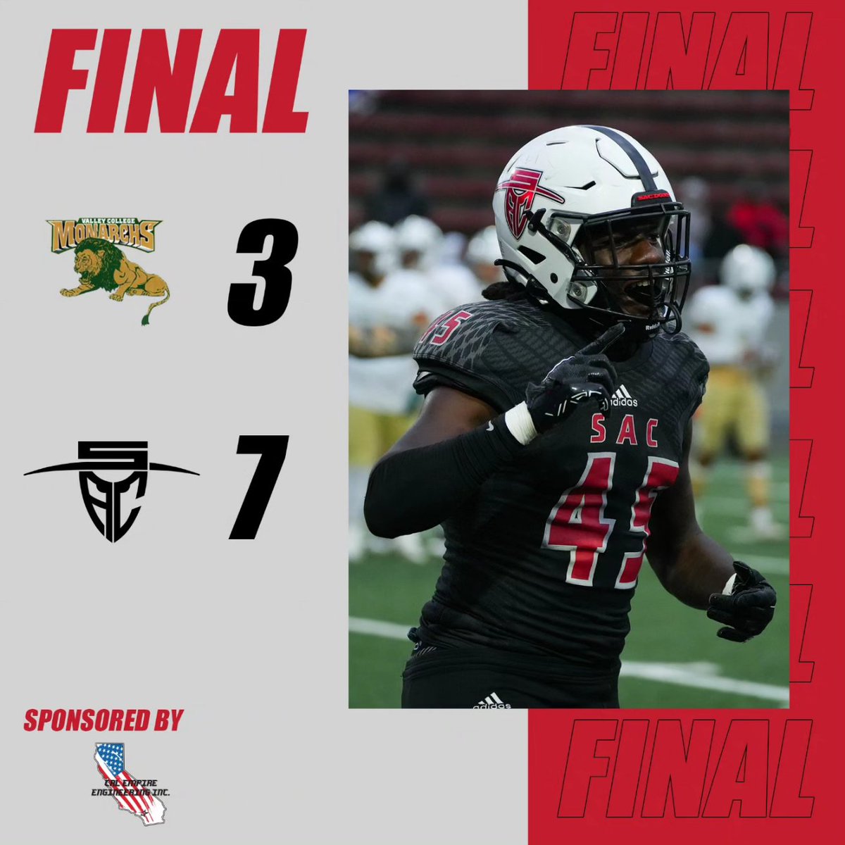 SACDons's tweet photo. The Dons defense was locked in tonight!! 🔒🏈

#SACDons #SACFB https://t.co/zcEopW0jxe