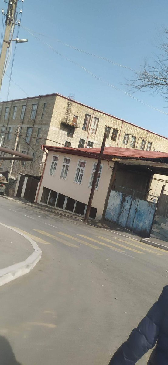 Our home in central #Stepanakert. Now because of the #EthnicCleansing policy of #Azerbaijan it turned into an empty space, but for decades it has been a home full of my Grandma’s love and warmth. Throughout it’s history #Artsakh has never been deprived of #Armenians.