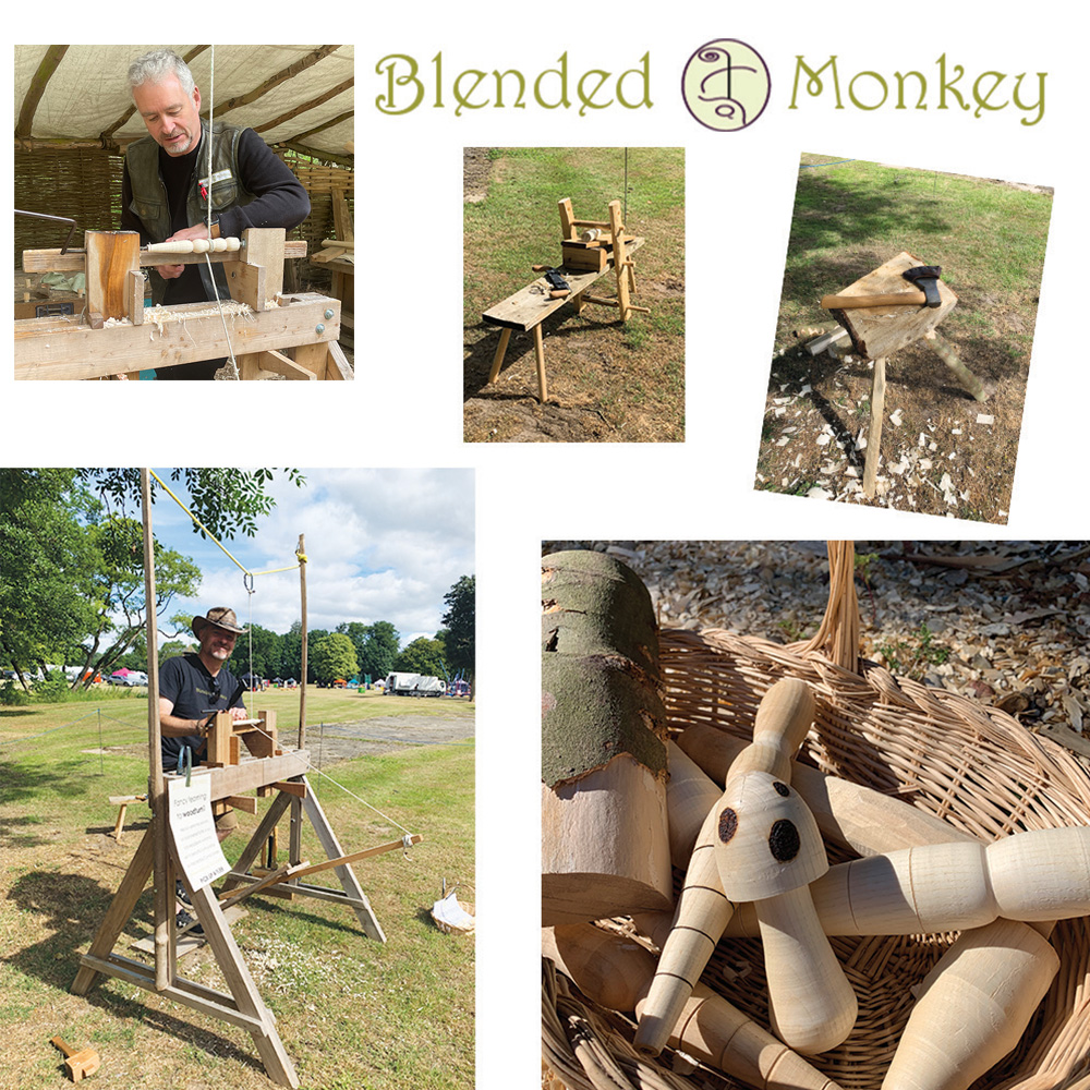 blended_monkey's tweet photo. Simon &amp; I here at @blended_monkey are looking forward to being part of the @VisitEly Apple &amp; Harvest Fayre this SATURDAY 7 OCTOBER 10 till 4 🍃

🪓Simon's giving pole lathe woodturning demos &amp; you can have a go yourself!

#woodturningely #polelathe #learntoturn #woodenapples https://t.co/7hALmJhJRi