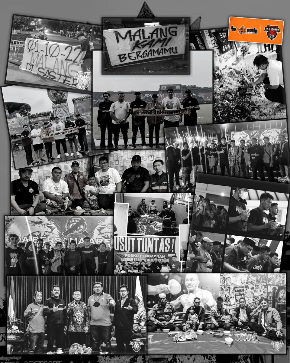 Satu tahun berlalu, mengingatkan kita kepada tragedi kemanusiaan yang dialami oleh saudara kita Aremania.

Duka masih berasa, do'a masih sama, Jakarta bersama Malang selamanya.
_
#InfokomJakmania
#PersijaSelamanya