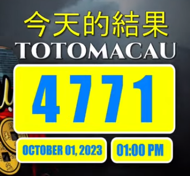 agen95official's tweet photo. Minggu, 01 October 2023
Result Totomacau 13:00 WIB Hari Ini
Prize 1 : 4771 | Shio : Ular
Sah ya bosku, Selamat untuk Kemenangan di Totomacau pools !
#resulttogel #keluarantogel #datakeluarantogel #Totomacau #togelmacau #agen95 #infopoolsagen95 #agen95official https://t.co/0PLo4NvL19