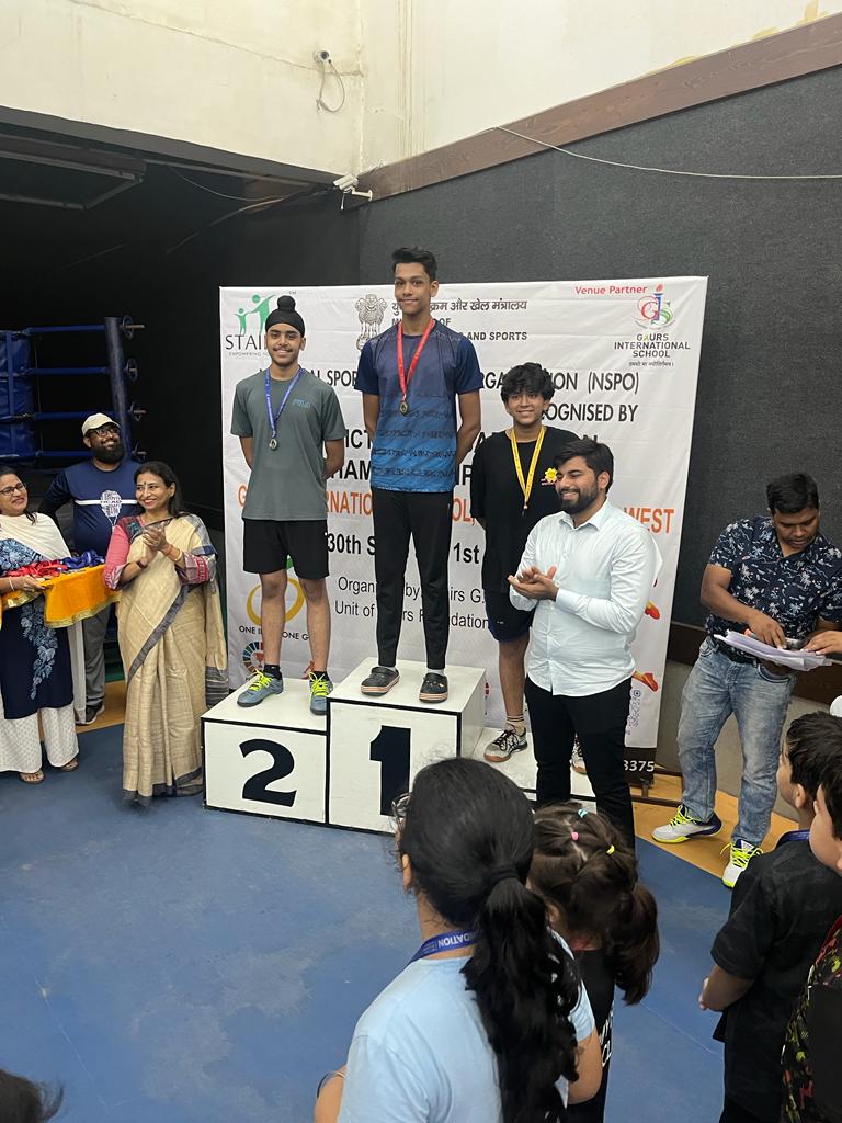 SchoolGyanshree's tweet photo. Gyanshree School is proud of the performance of its Shuttlers in the  GB Nagar District Stairs Badminton Championship held on 30th September &amp; 1st October at the GB Nagar District Championship.

Shreeyans won a total of six medals - Two Gold, Two Silver, and Two Bronze https://t.co/PrBEiGL9cC