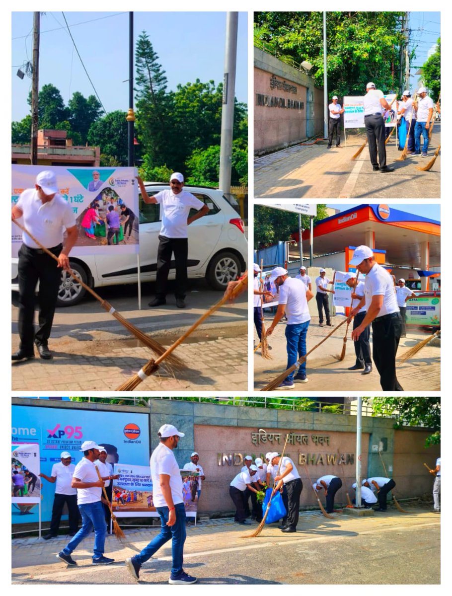 ioclupso2's tweet photo. #SwachhataHiSeva Campaign, ED &amp; SH, UPSO-II @Bohrashyam2 started the mission from M/s Taj City Point, a retail outlet at Agra City
1 October
1 Hour
1 Cause
#SwachhBharatMission 🇮🇳 @IndianOilcl @PetroleumMin
@ChairmanIOCL 
@DirMktg_iocl 
@Bohrashyam2 
@IndianOilcl 
@ioclupso2 https://t.co/ZJfRTAh8tj