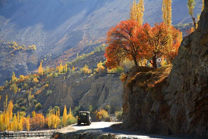Hello October .. 🌻🌻🍁🍂

October is the  ideal month to visit   in Gilgit Baltistan 🇵🇰

#AutumnIsComing