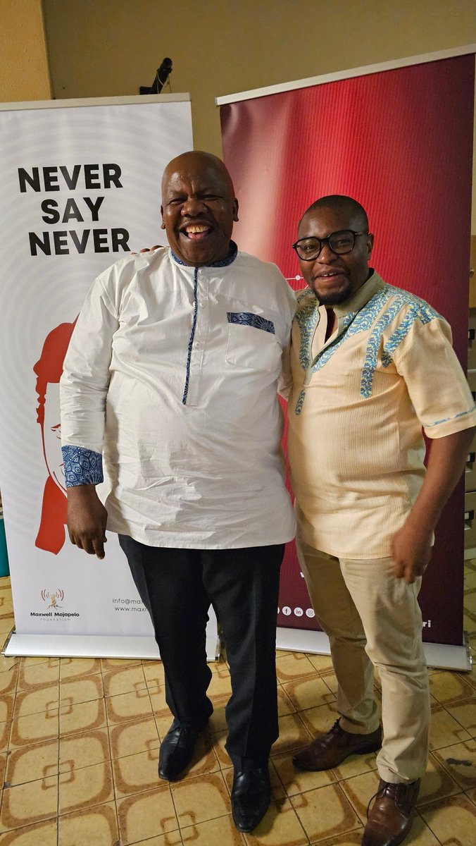 ThabangTalks's tweet photo. What a special moment for me yesterday when malome Max Mojapelo and Dr. Moloko Mashamaite handed the baton to us to lead in the media space last night at the SABC studios in Polokwane.

The support and prayers of these media legends for us to take charge are massive. We give glory and honour to God for their their lives.

The journey begins today! 

Follow @WeAreAthari for more news.