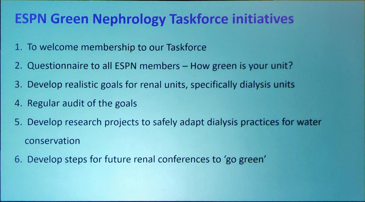 🌿🌍 ESPN is going green! 🌿 Join the Green Nephrology Taskforce and be part of our eco-friendly journey. 🌱 Let's make a positive impact together! 💚 #ESPNeph23 @ESPNSociety