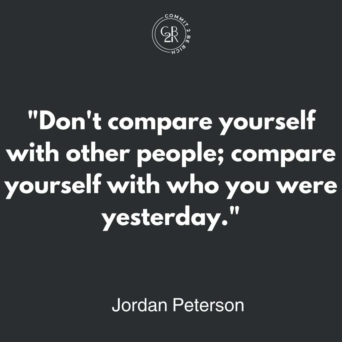 🚫Constant COMPARISON to others can stir feelings of inadequacy, robbing you of self-appreciation and worth.

SHIFT your focus! COMPARE yourself to who you were YESTERDAY to gauge personal GROWTH. 

What's one area where you've improved since yesterday, last month, last year?🌱