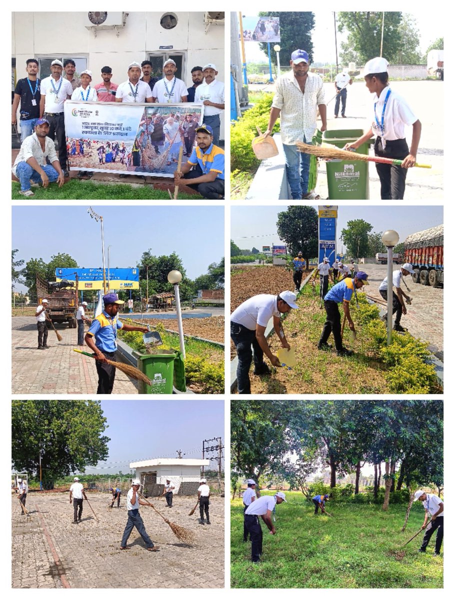 Swachhta hi seva hai shramdaan carried out at area nearby retail outlets of Dahod &amp; Panchmahal

#SHS2023