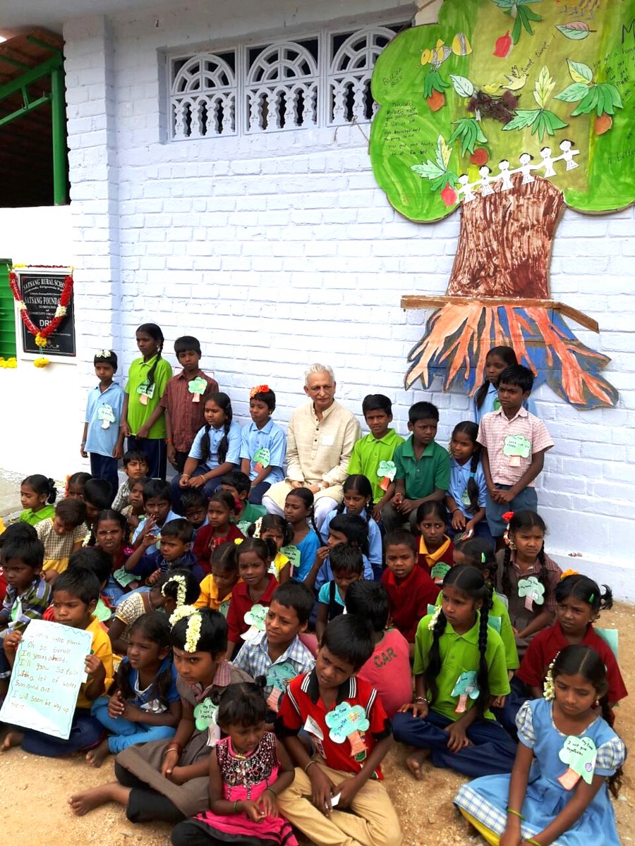 SatsangTweets's tweet photo. MyTree projects contribute to greening efforts across the country

The act of planting a tree and taking care of its growth establishes an inner connection with nature. Understanding this inner connection results in our personal growth.
- Sri M https://t.co/BFv9w083qO