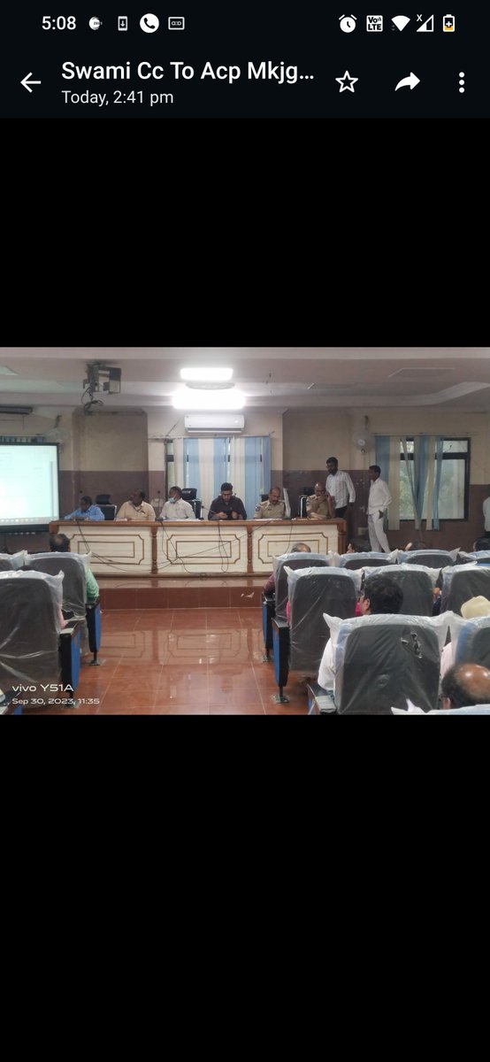 A training session for the upcoming General Elections at the GHMC Uppal Office in Circle-2, This training was attended by Sectorial Officers, AERO's, Police Sectorial Officers, and Master Trainers. The training programme was led by Additional Collector(LB) &amp; RO.
<a href="/Collector_MDL/">Collector Medchal Malkajgiri</a>